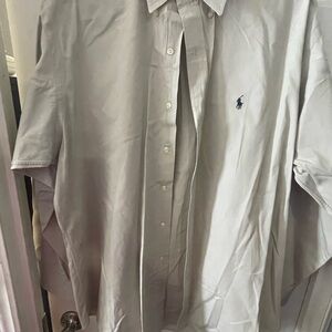Ralph Lauren Gray Button Down Shirt